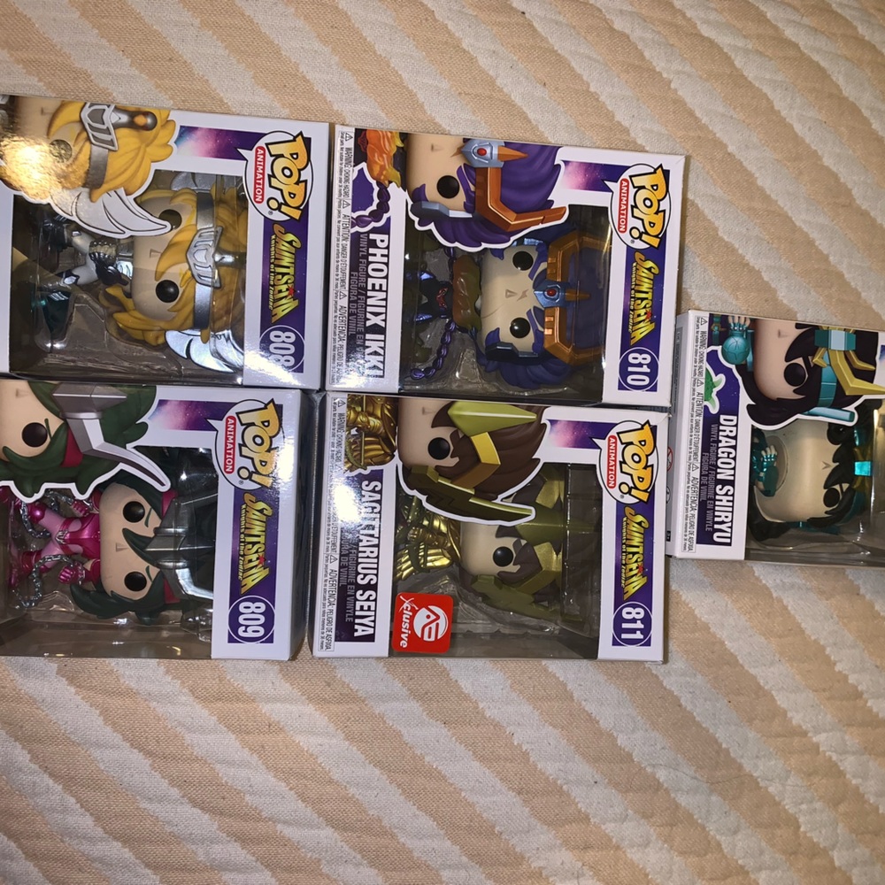 Funko pop saint seiya lot